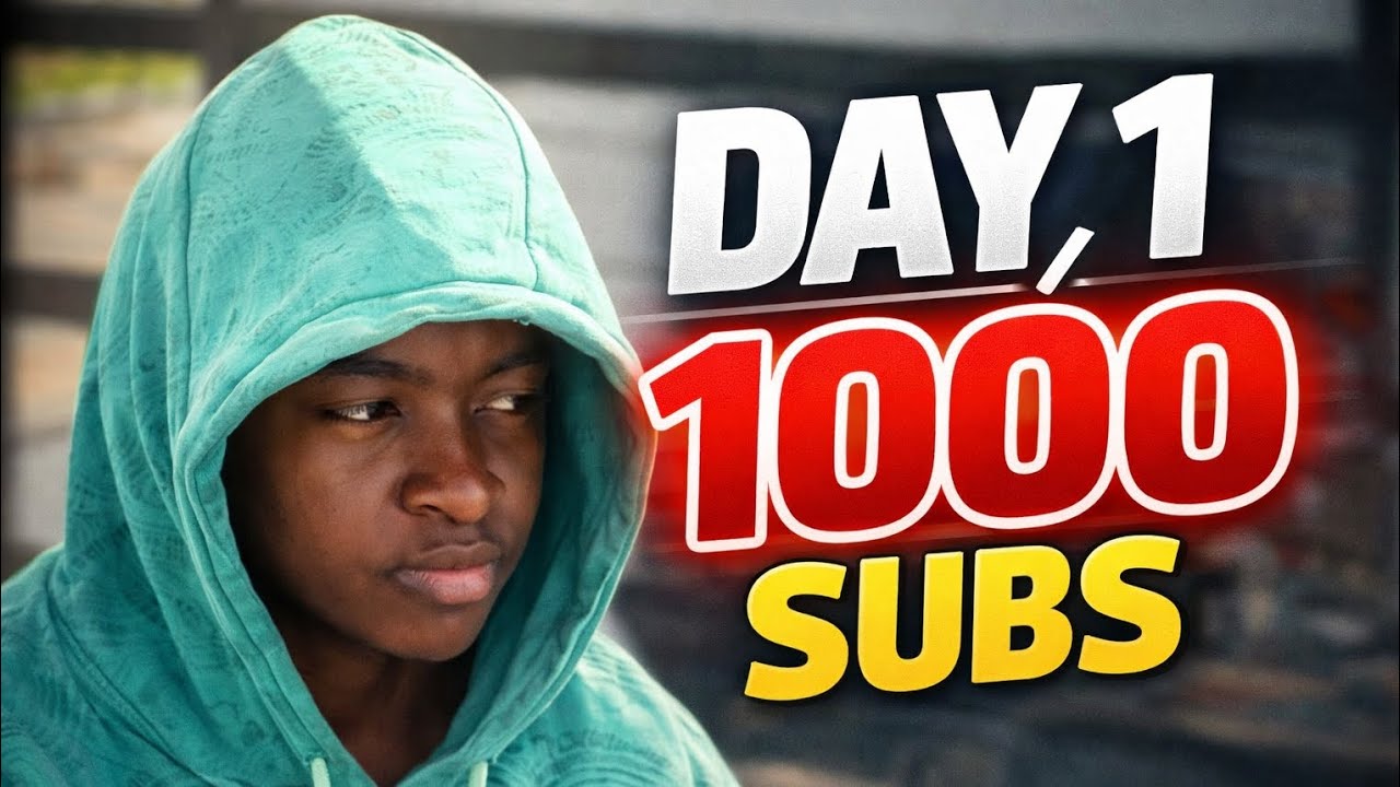 Day 1: Posting Every Day Until I Hit 1,000 Subscribers