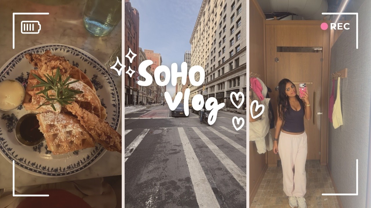 NYC VLOG⚡| SOHO!!