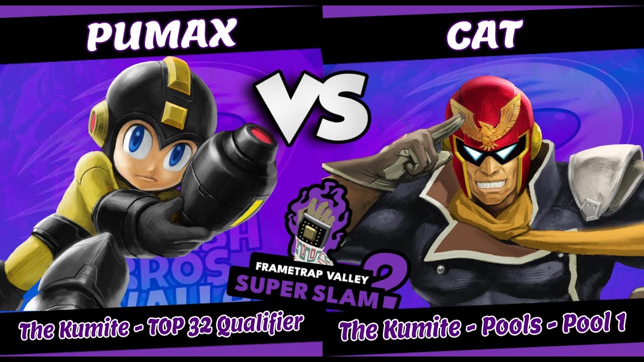 FrameTrap Valley Super Slam 2 - PUMAX (MEGAMAN) Vs. CAT (C.FALCON) - SINGLES POOL 1 - SSBU