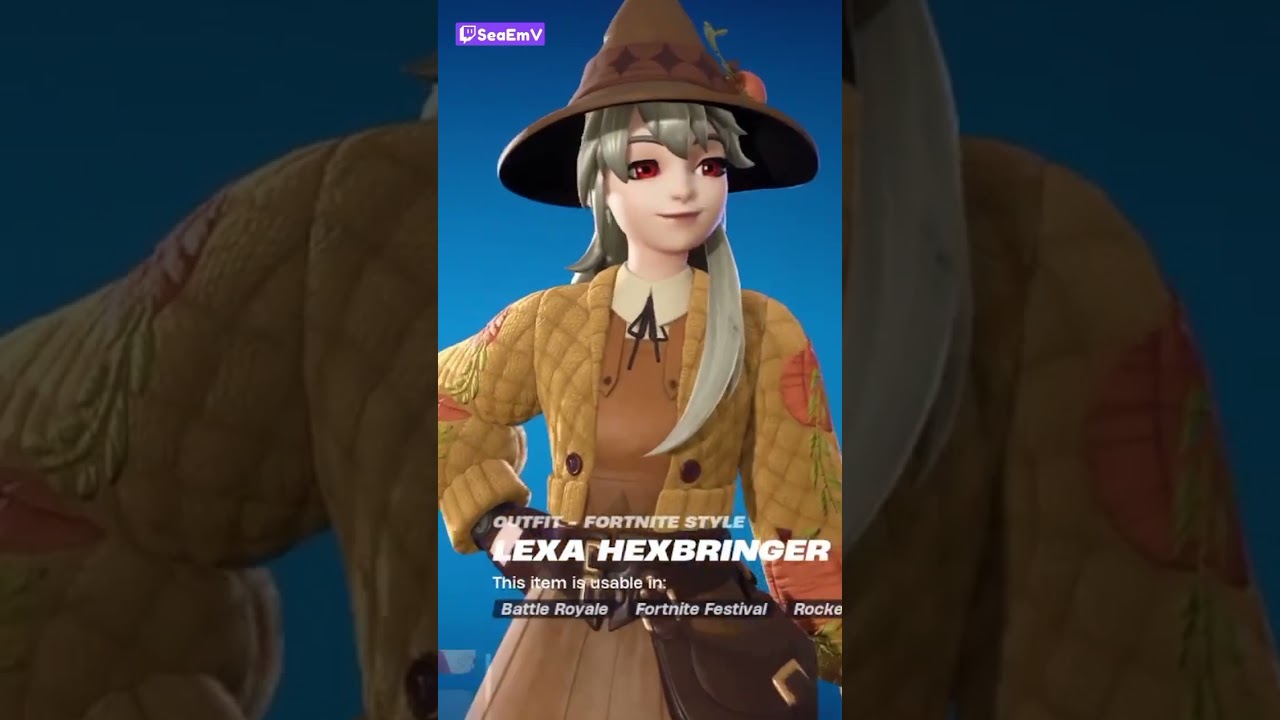 i love this skin😍 #fortnite #fornitemares #lexahexbringer