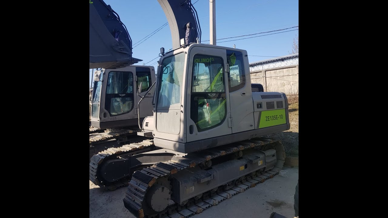 Гусеничный экскаватор ZE135E-10 (Краткий обзор)