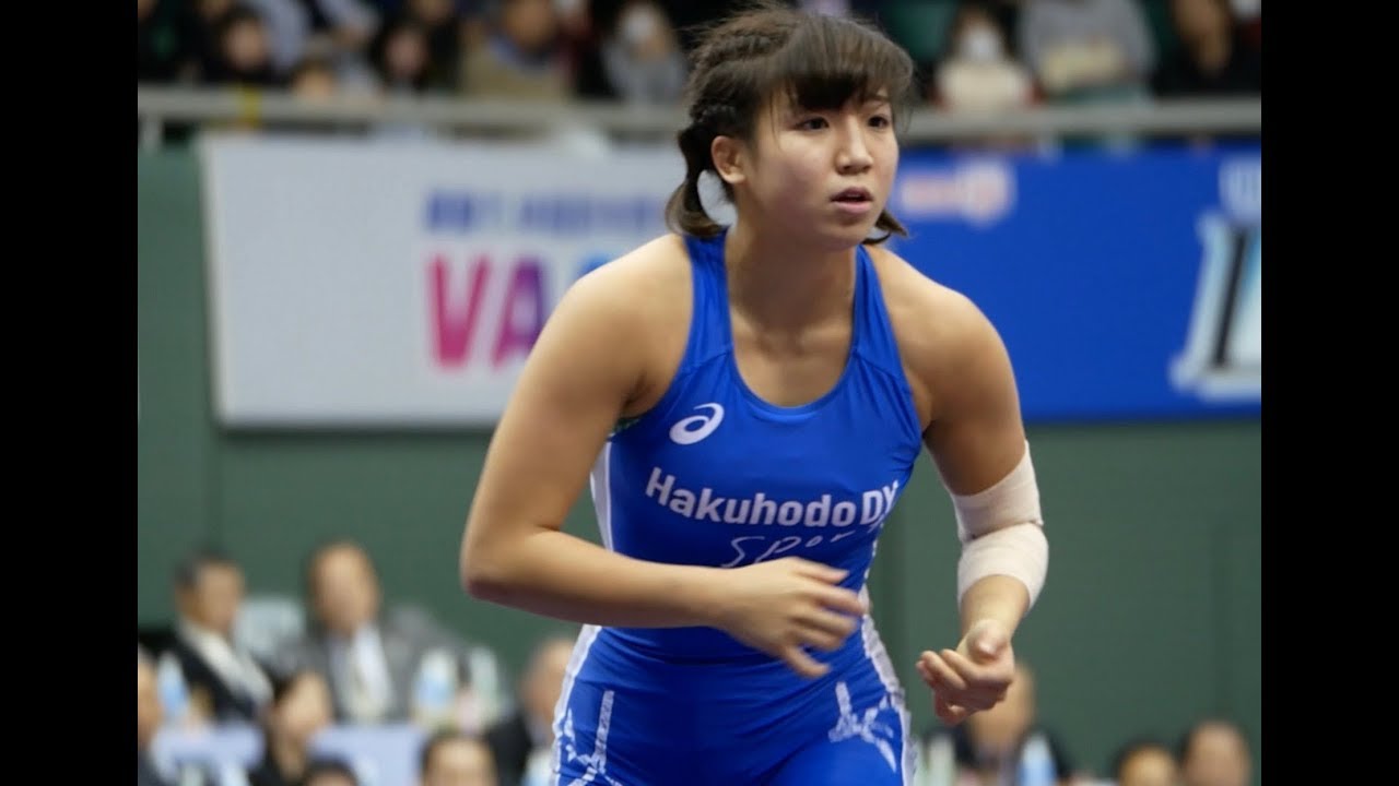 宮原 優✖️奥野春菜  53kg決勝 H29全日本レスリング選手権 tv2ne1