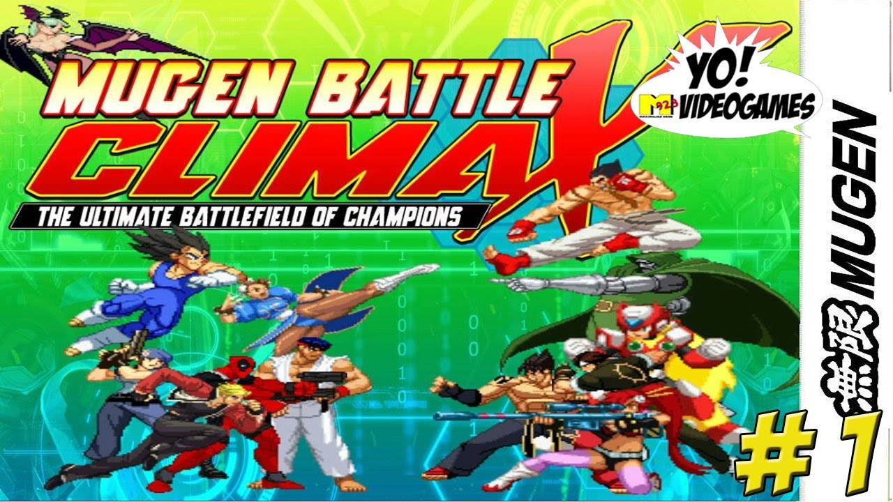Mugen Battle Climax! Created by Black Leg Chef! Part 1 - YoVideogames