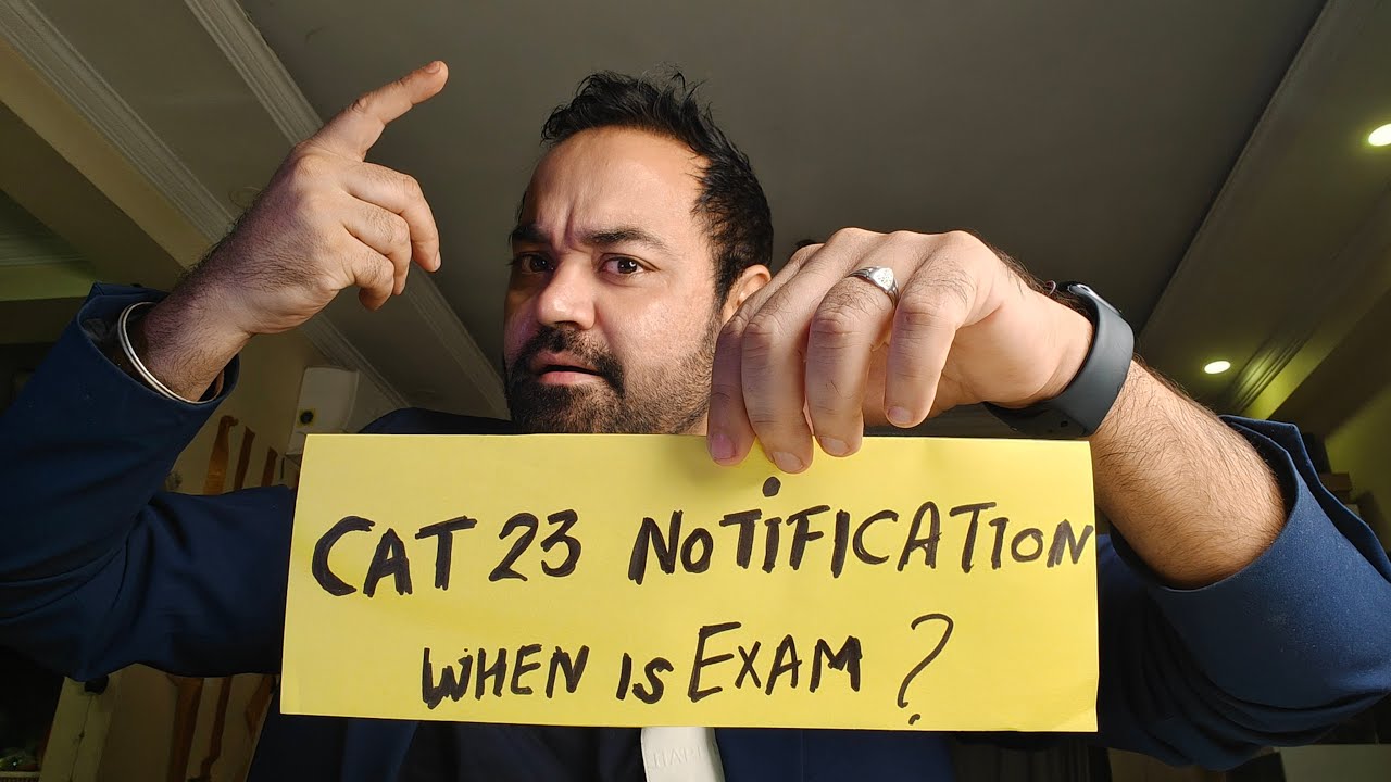 CAT 2023 Notification | When is CAT exam ? Fees for CAT exam ?