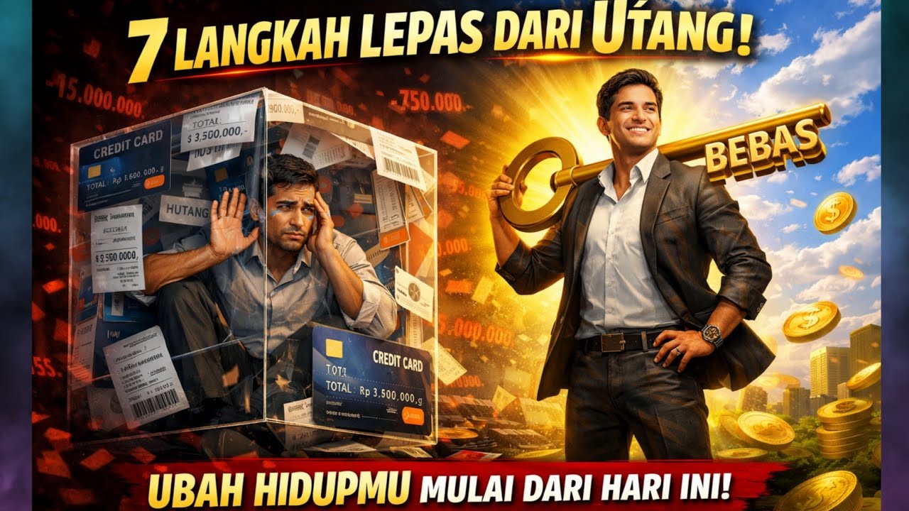 7 Langkah Nyata Bebas dari Utang (Cara Keluar dari Jeratan Finansial)