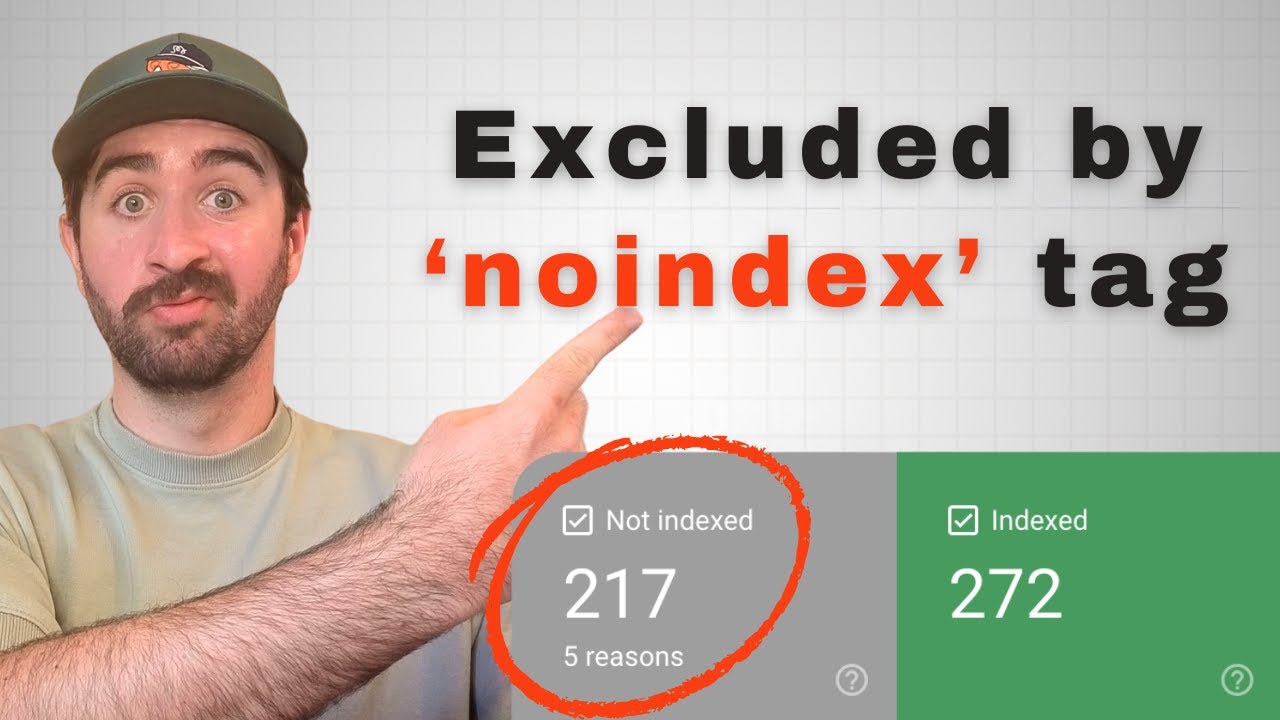 ИСПРАВЛЕНИЕ: Исключено тегом «noindex» в Google Search Console