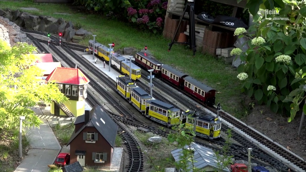 Ein Besuch bei einer ganz besonderen Gartenbahn