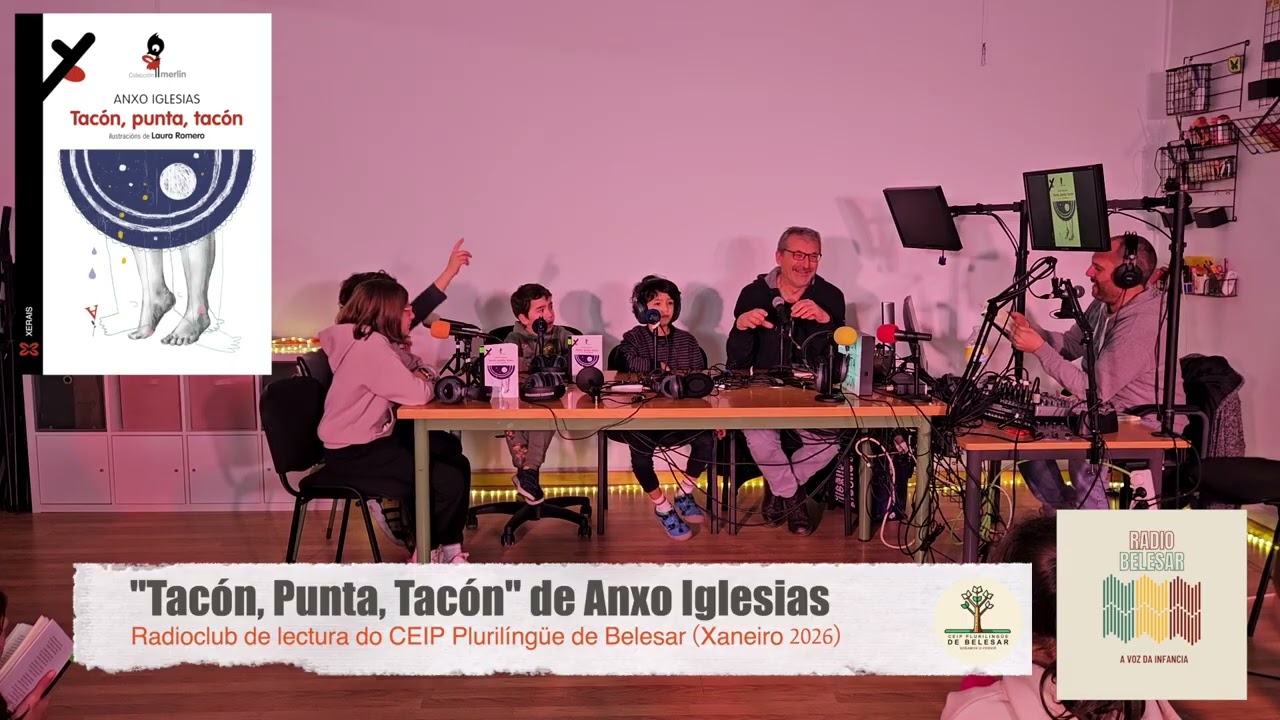 👠 Tacón, punta, tacón: Versos con ritmo e Anxo Iglesias en directo | Radioclub Belesar #02