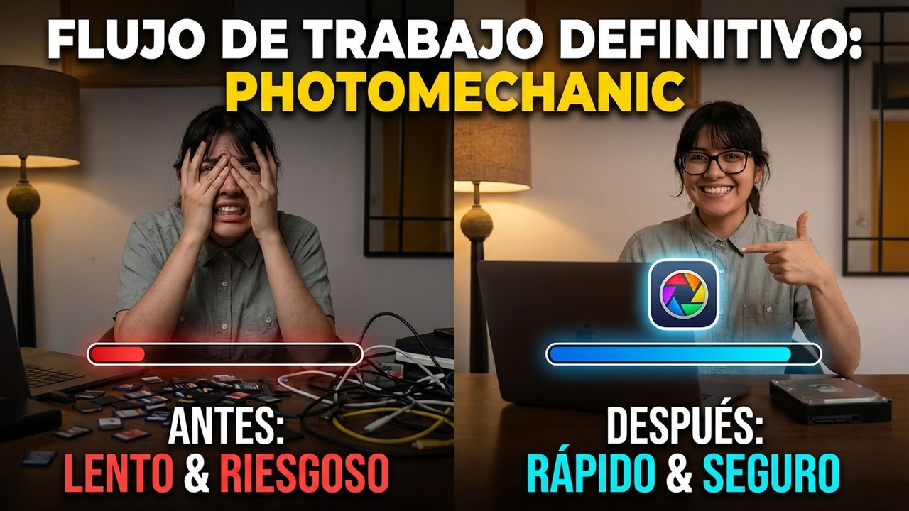 Mi flujo de trabajo para importacion y respaldos con Photomechanic