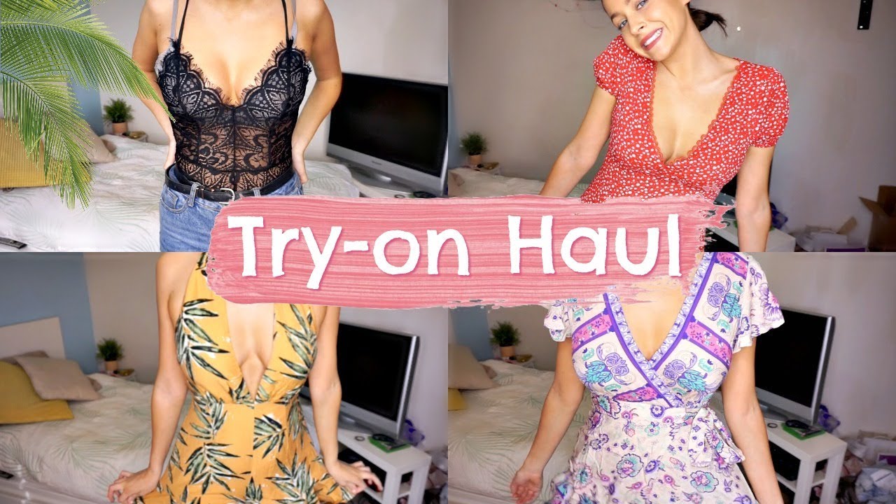 VACATION TRY-ON CLOTHING HAUL // HELLO MOLLY