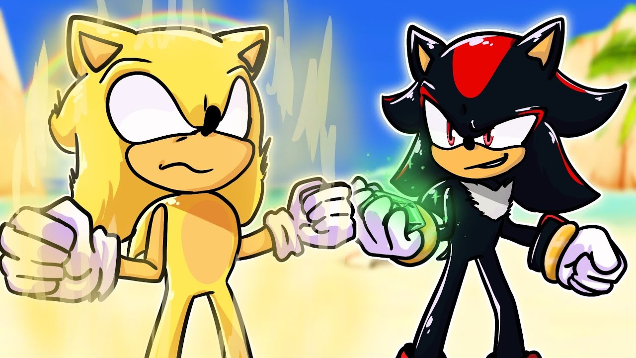 Sonic levou o Shadow para a PRAIA no SONIC VR