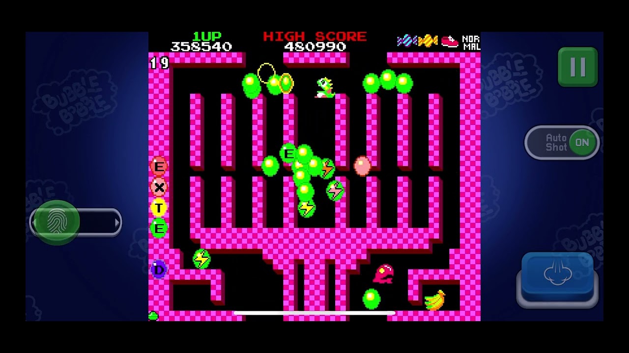 Partita a Bubble Bobble sull‘iPhone