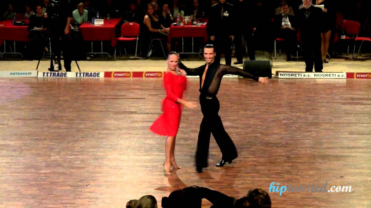 Pavel Pasechnik - Marta Arndt, Czech Dance Open 2012, WDSF WO latin, final - rumba