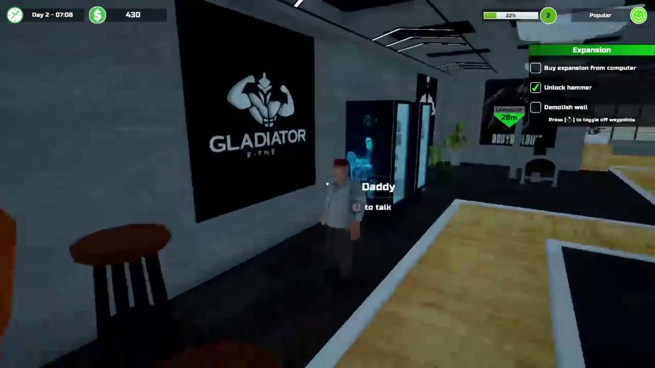 Gym Manager PS4