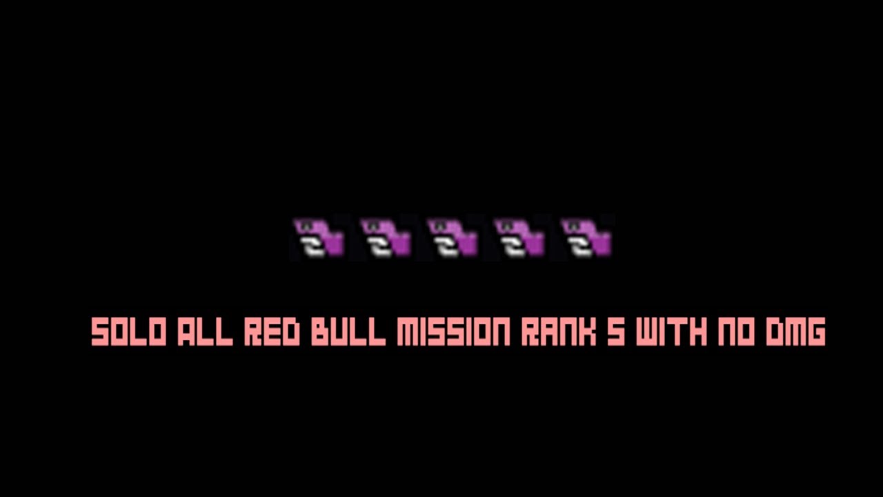 GetAmped 2 TW Server - Solo All Red Bull Mission Rank 5 (No Damage)