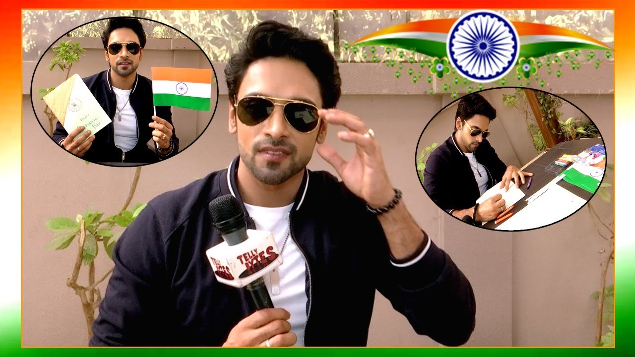 Aakash Ahuja Remembers His School Days, Celebrates REPUBLIC Day With Greeting Card Making |