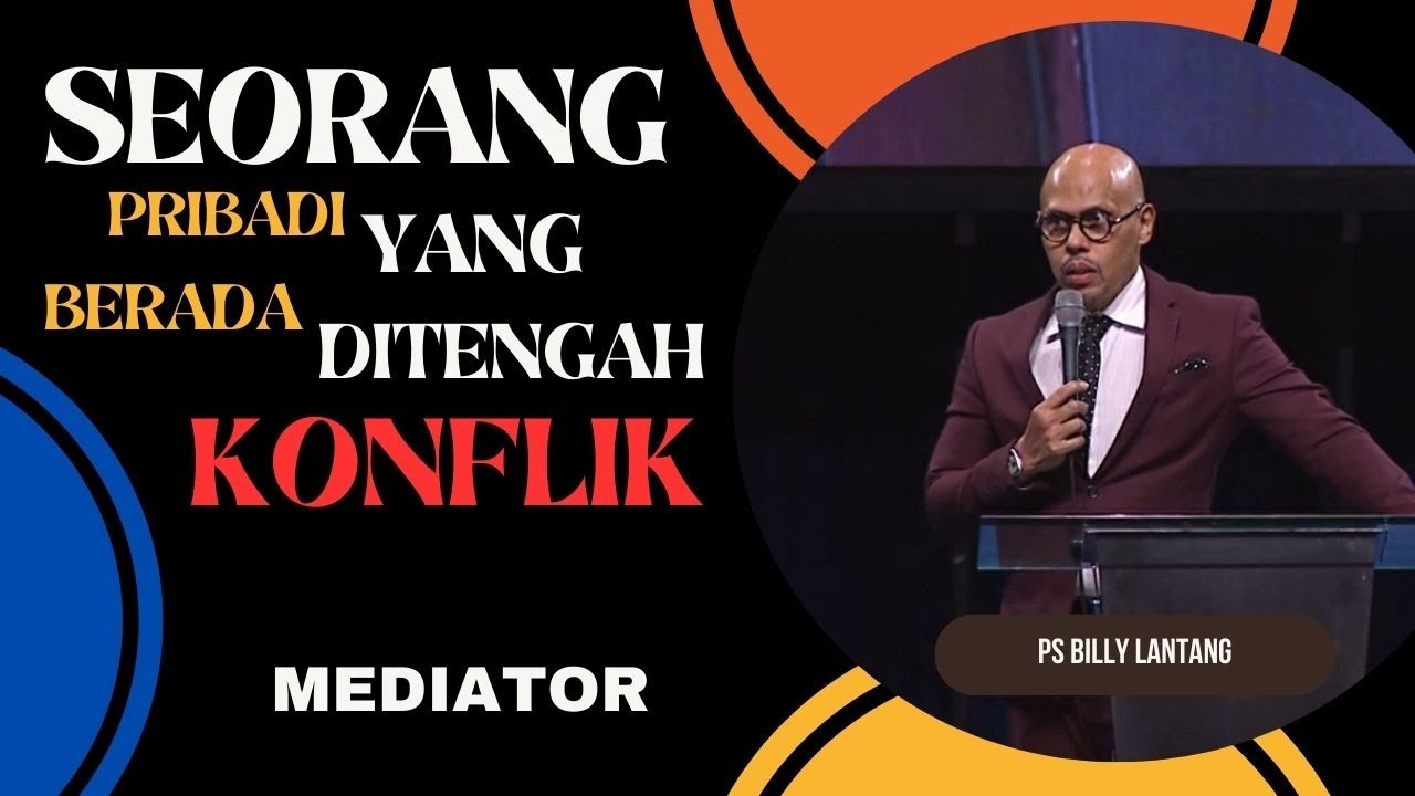 SEORANG PRIBADI YANG BERADA DITENGAH KONFLIK || PS.BILLY LANTANG #viral #khotbah #firmantuhan #gbi