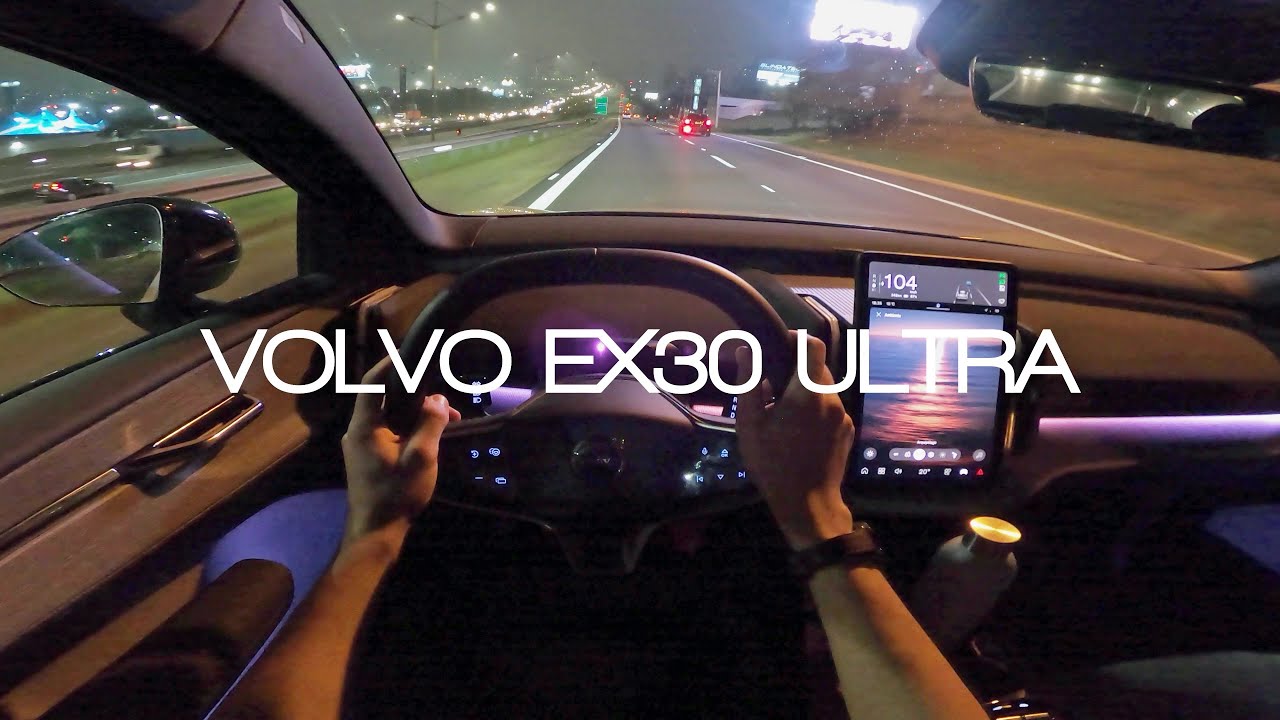 POV (Night) Drive | Volvo EX30 Ultra 2024