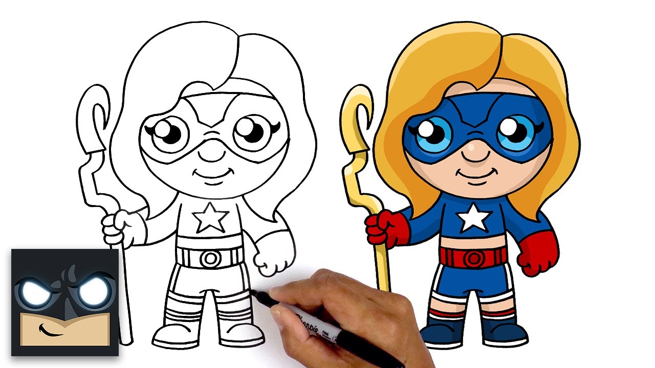 How To Draw Stargirl | DC Comics