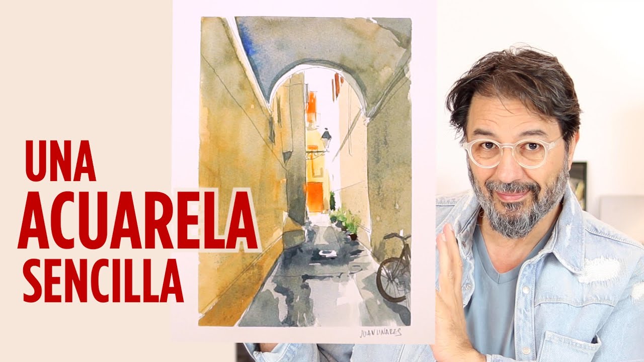ACUARELA PARA PRINCIPIANTES | SUPER SIMPLE | JUAN LINARES |