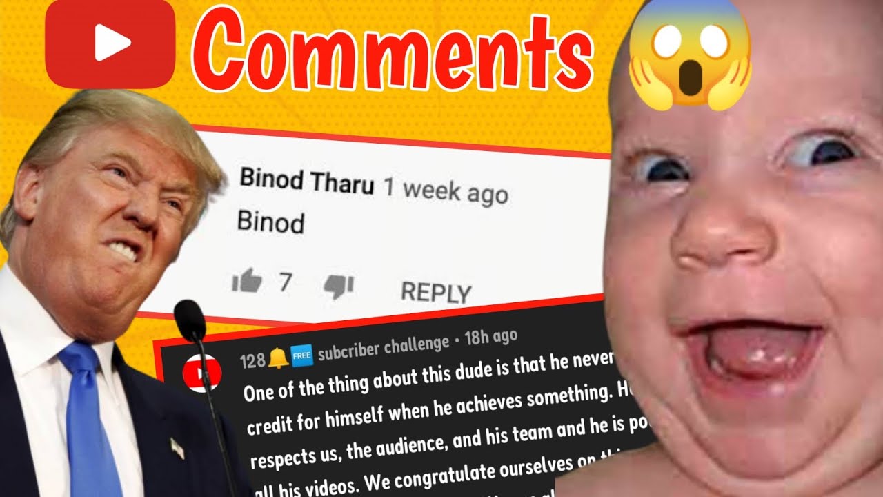 Worst YouTube Comments Ever 😂 | youtuber binod roast 😂| #roast #comedy #triggerdinsaan