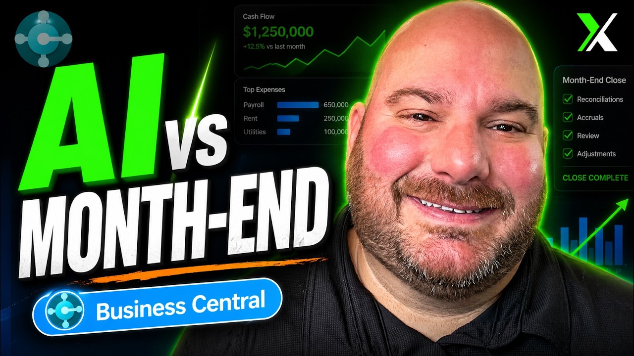 I Tested AI for Month-End Close in Business Central