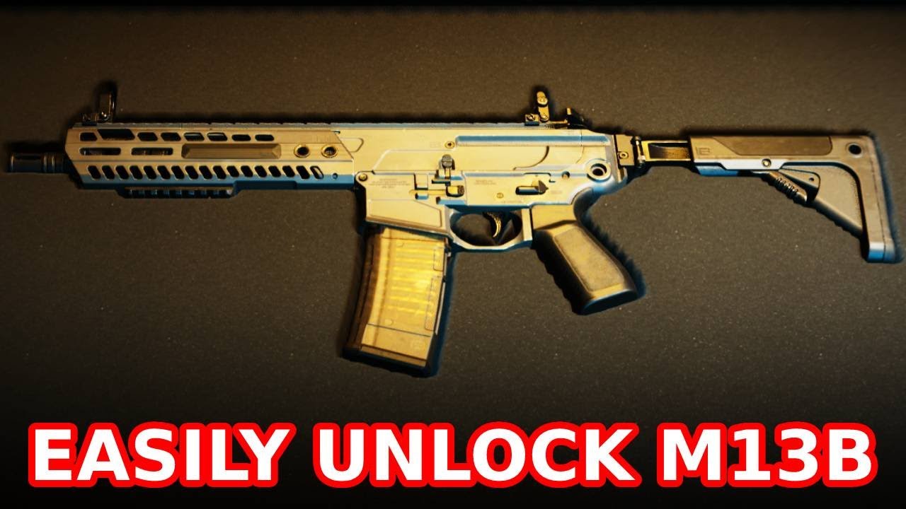 MW2 HOW TO EASILY UNLOCK M13B [GLITCH?]