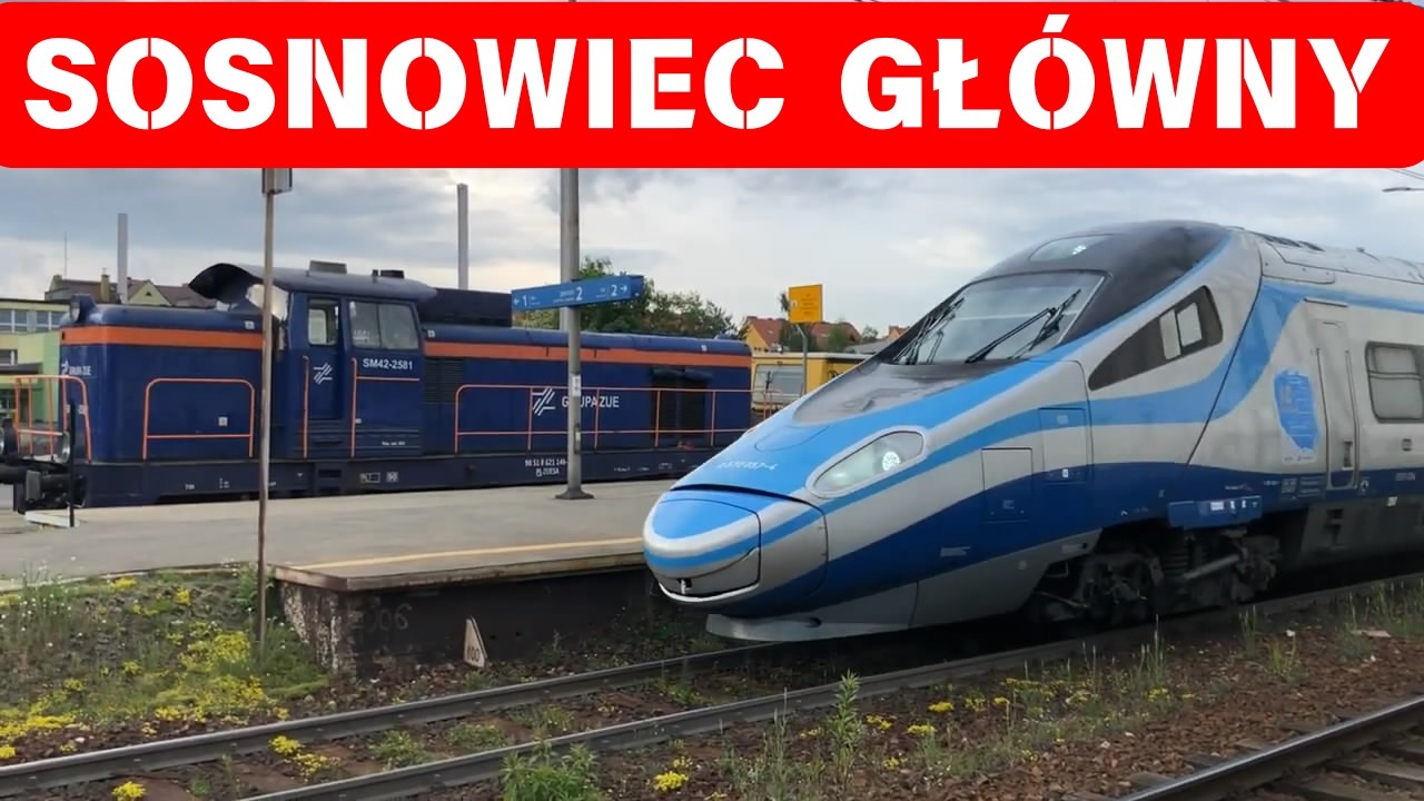 Sosnowiec Główny: piękny dworzec i super pociągi!