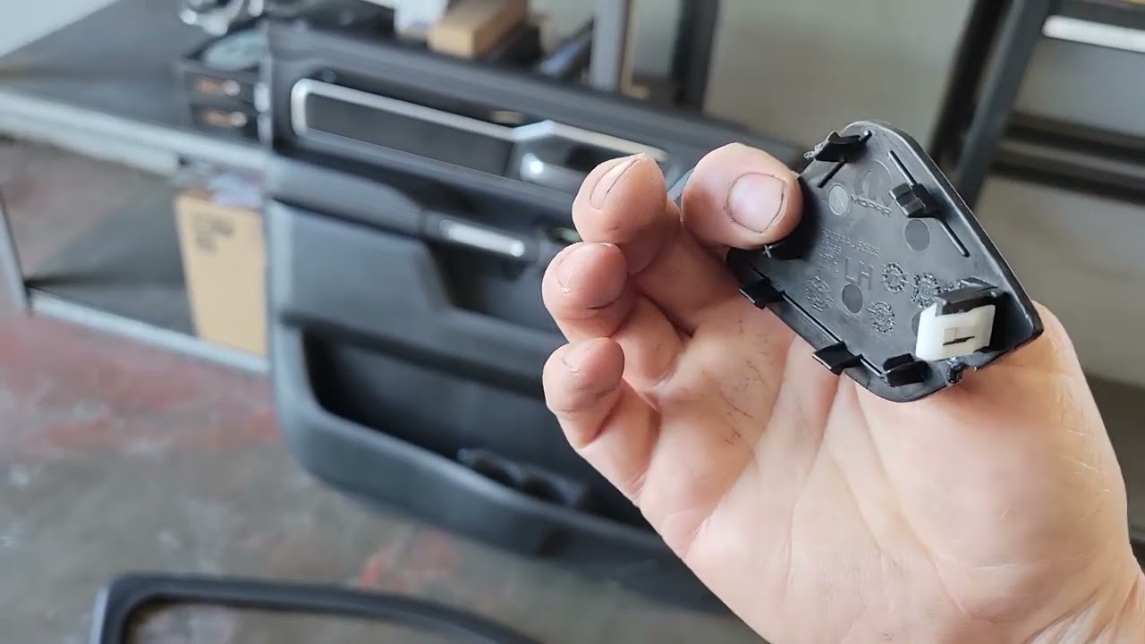 Door panel removal 2022 Ram Pickup.