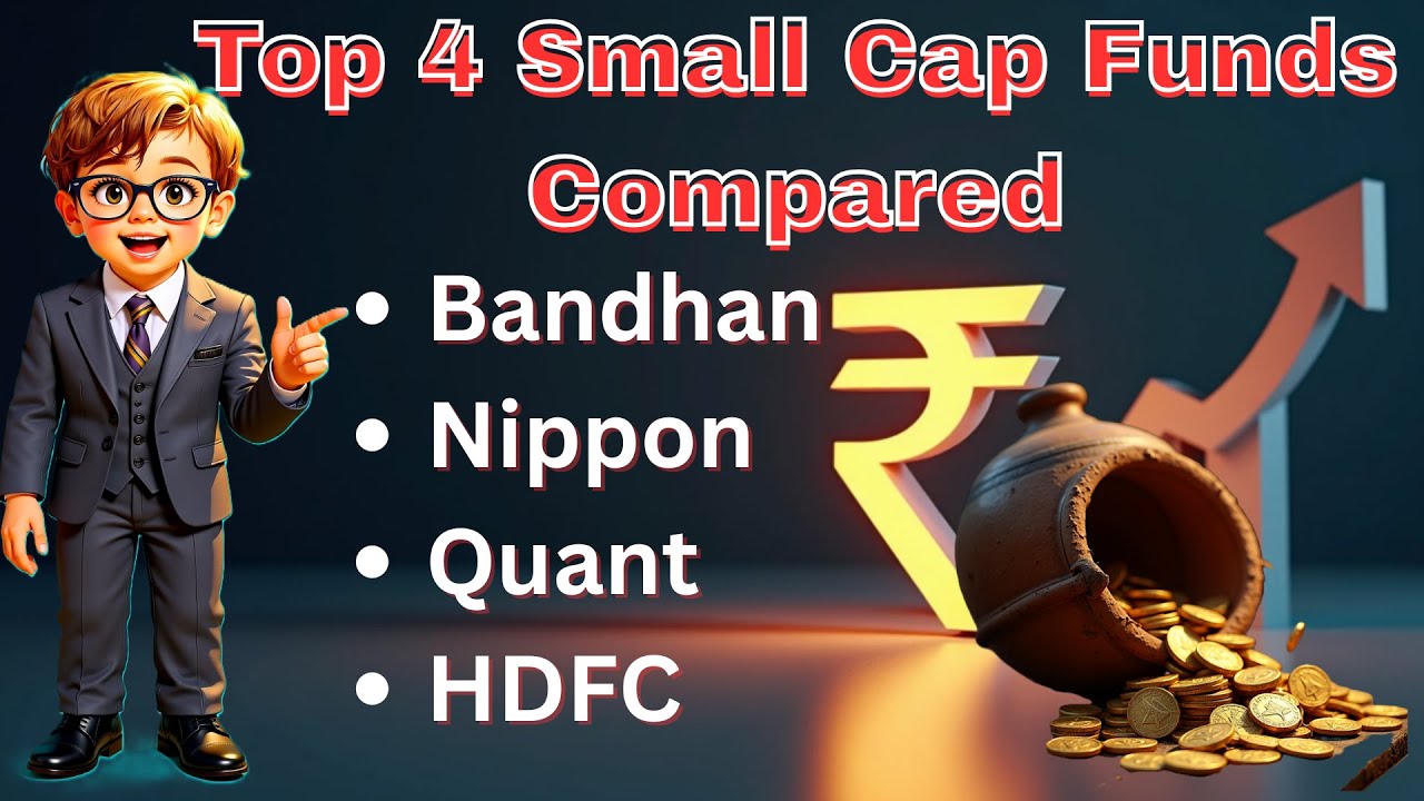 Сравнение 4 лучших фондов малой капитализации! (Nippon vs Bandhan vs HDFC vs Quant) 