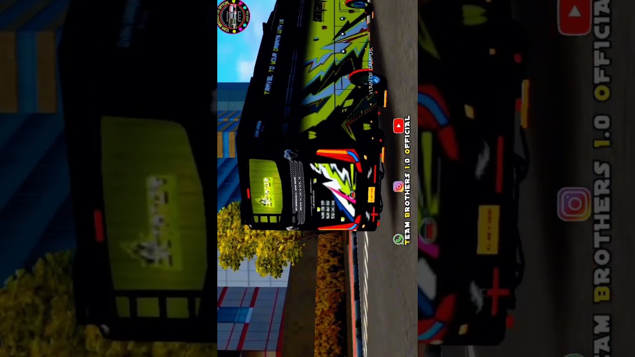 SINGAM HOLIDAYS DICTATOR LIVERY RELEASED PARTHANZZ GAMING #bussid #team #brothers #1.0 #official