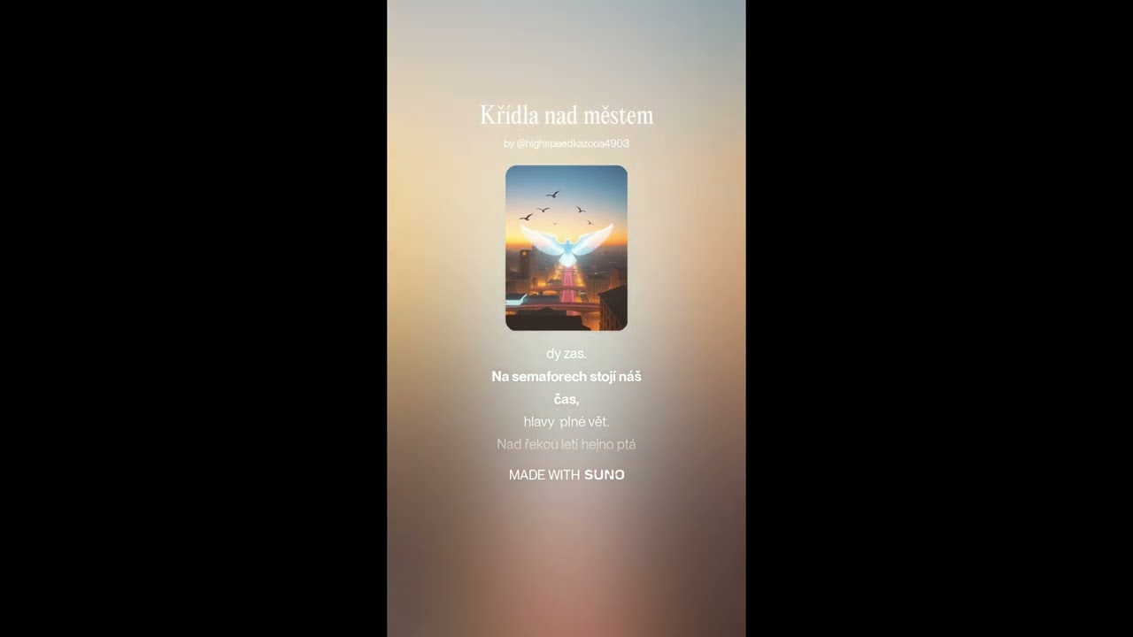 Křídla nad městem