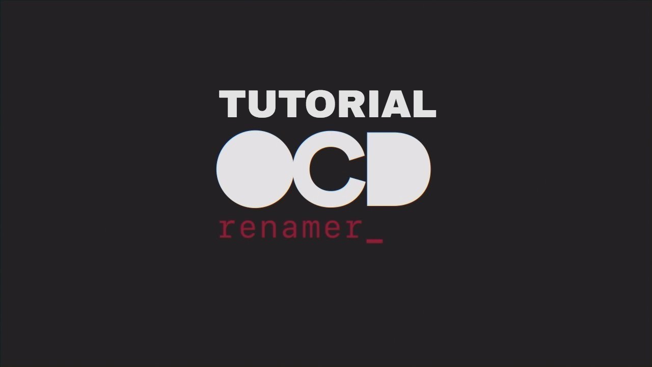 Учебное пособие по использованию OCD Renamer для After Effects