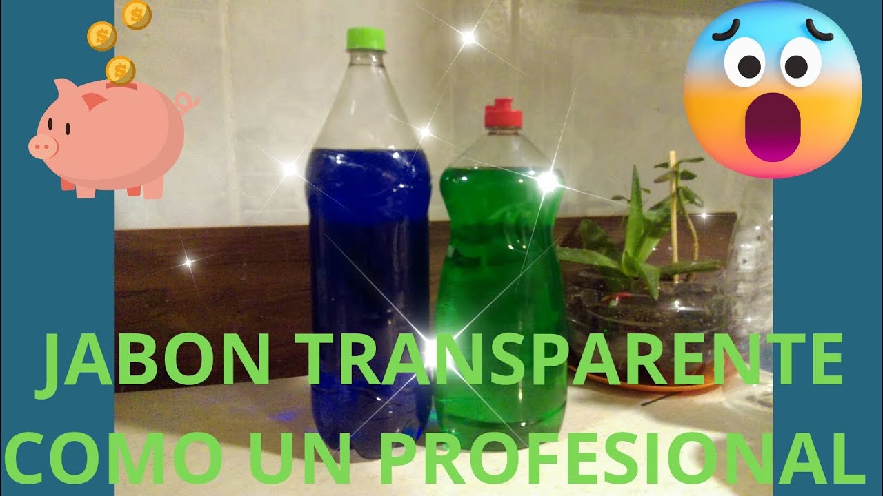 Jabón transparente super potente para lavadora automática ¡Espectacular!