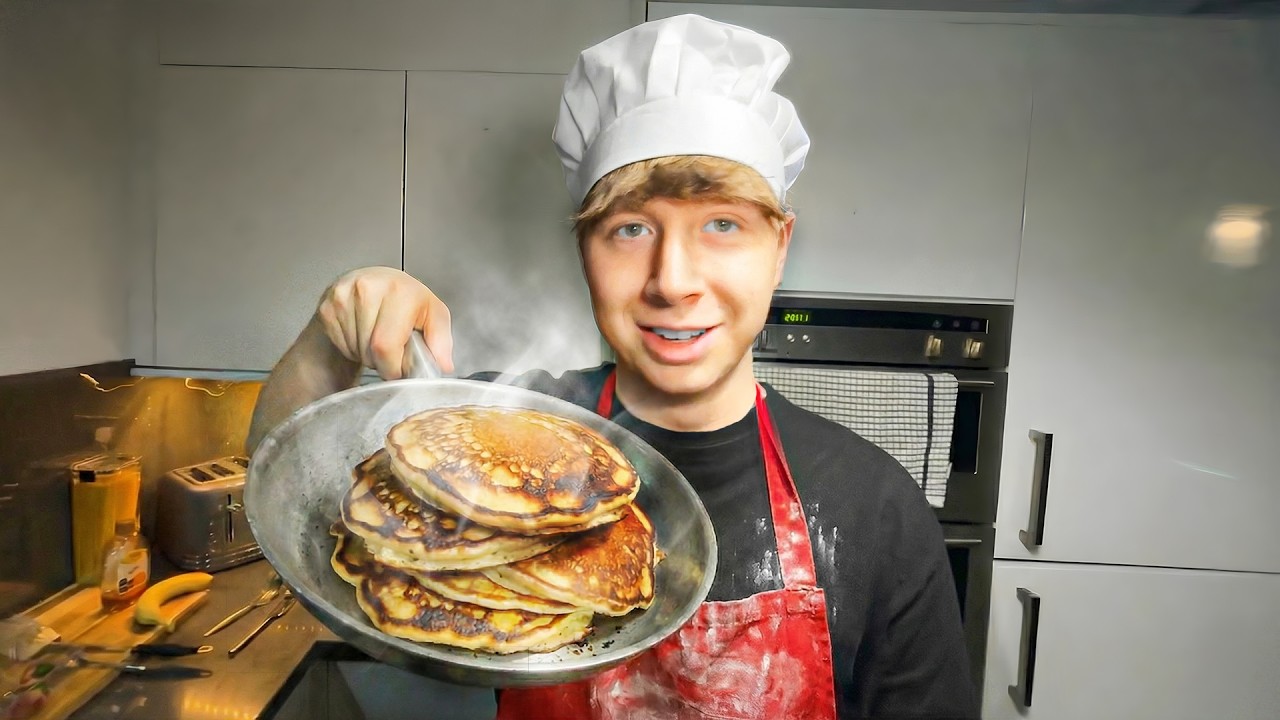 I Tried Making Pancakes.. (GONE WRONG)