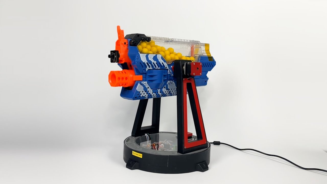Robot SHOOTS YOU to Wake Up and AUTO-AIMS || Nerf Turret