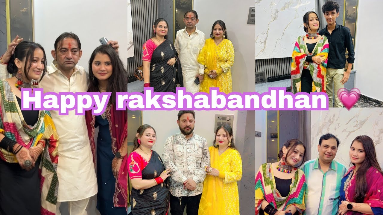 Happy Rakshabandhan💗#rakhivlog #foryou #explorepage #vlogger #family