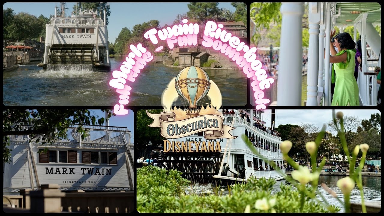 Disneyland - Mark Twain 2025 [4K UHD] Full Ride Multi-Cam with Full Soundtrack and Princess Tiana!