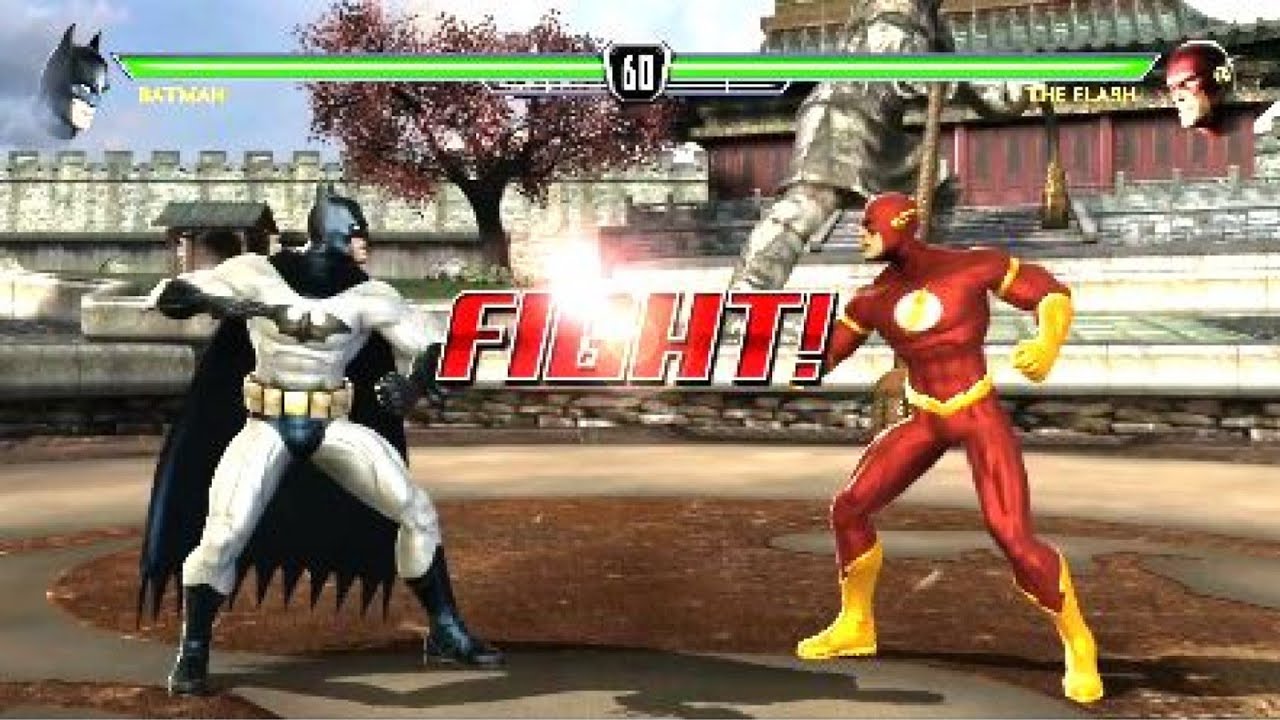 Mortal Kombat vs DC Universe - Batman vs The Flash - VERY HARD DIFFICULTY