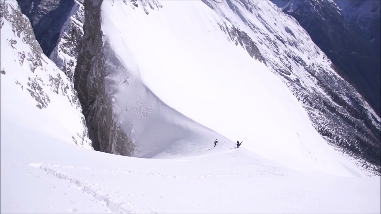 Schitour Kugy Couloir Julische Alpen