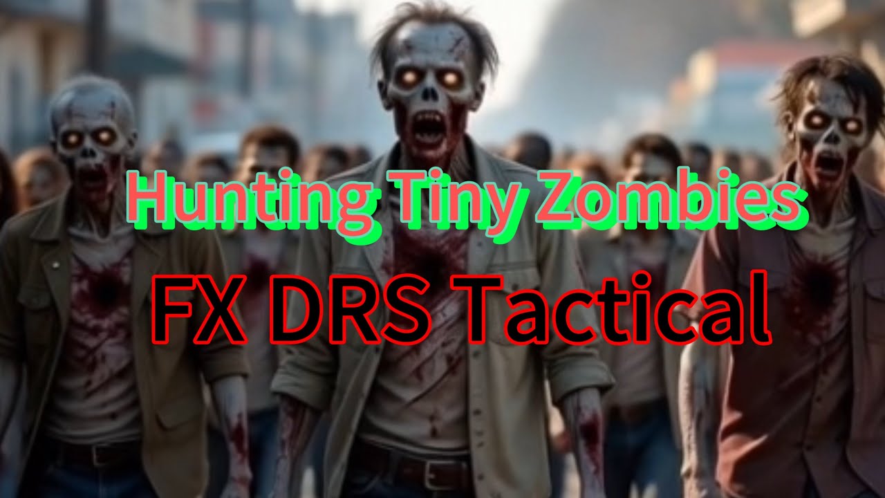 Hunting tiny zombie targets with the FX DRS Tactical 🤙