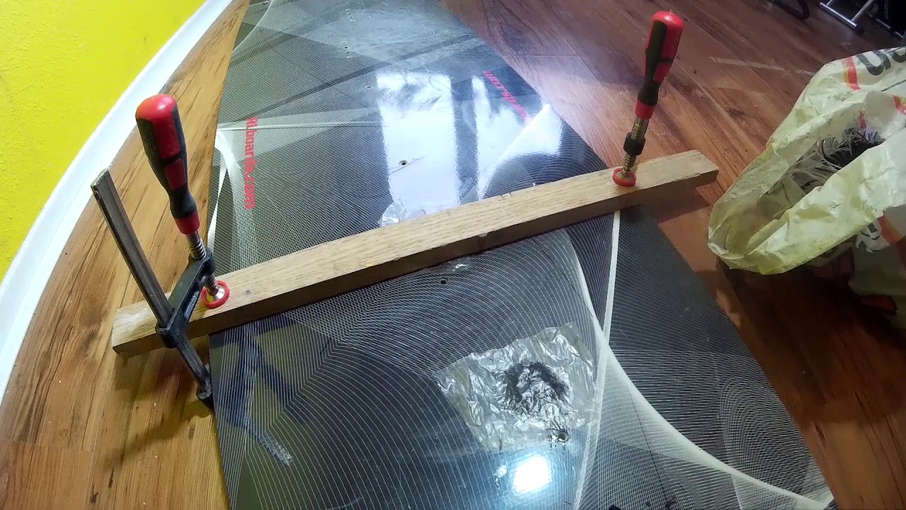 Kiteboard Insert repair