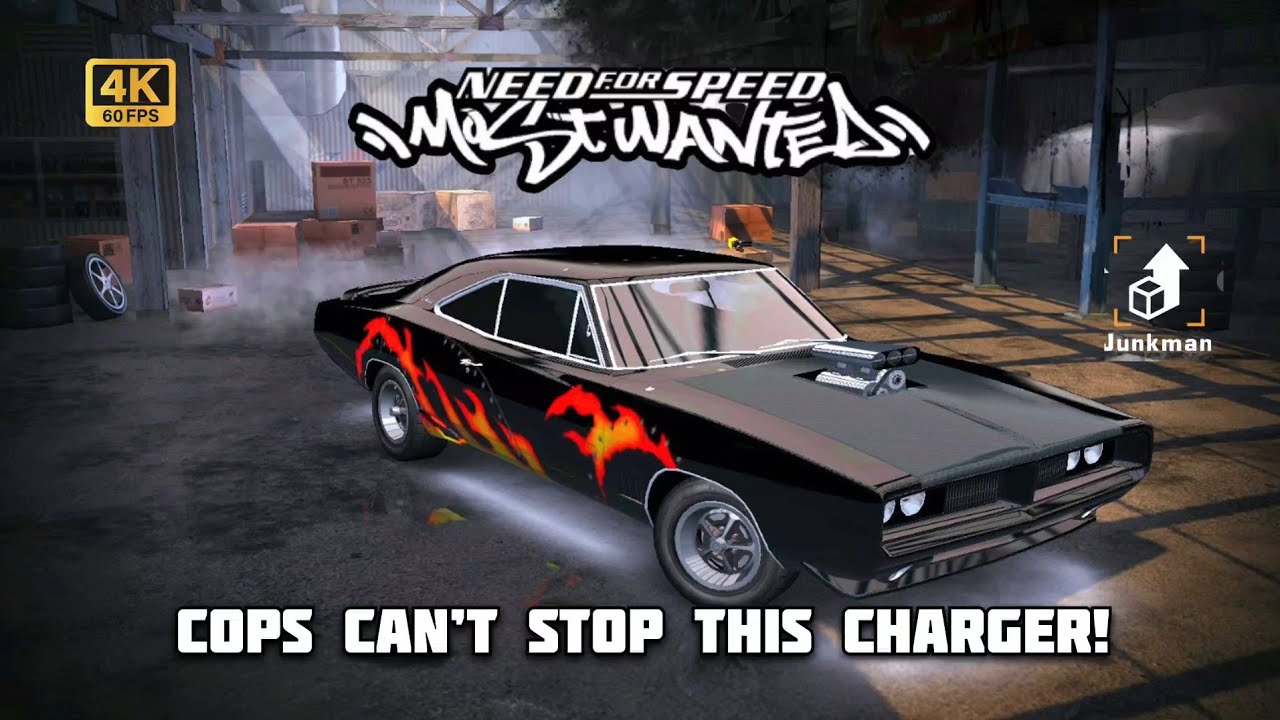 Fully Junkman Upgraded Dodge Charger! PURE CRAZY Gameplay | NFS MW 2005 #nfsmostwanted #nfs