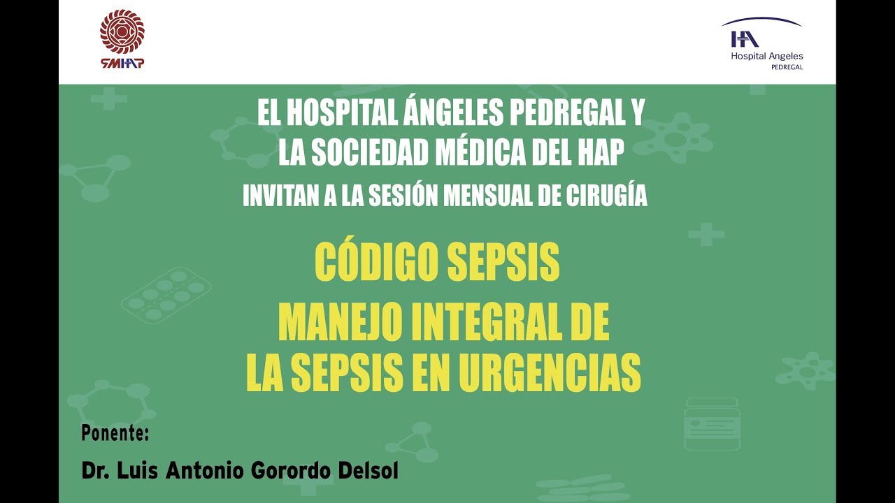 Código SEPSIS Manejo Integral de La Sepsis en Urgencias
