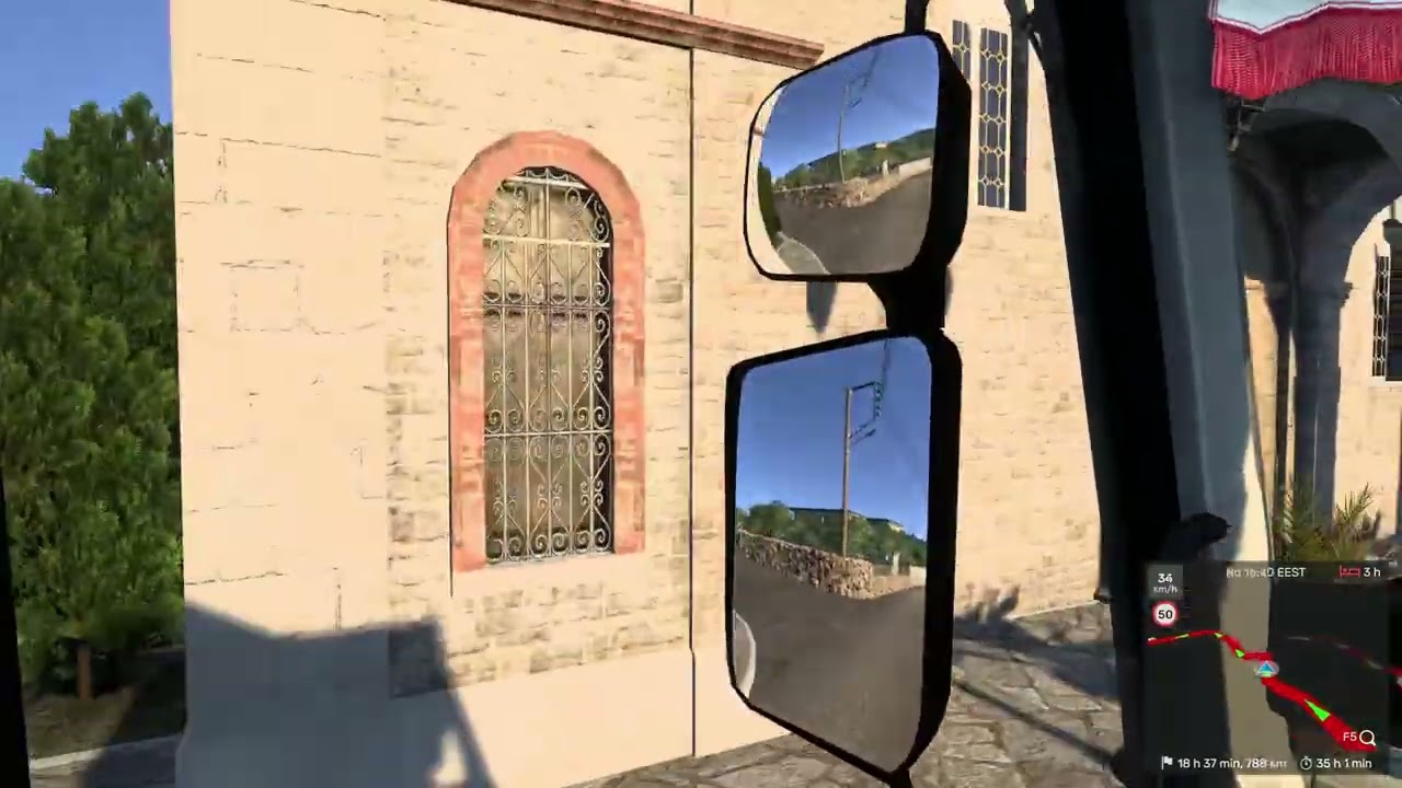 ETS2 #14 Small greek streets in ETS2. Will I fit through?!