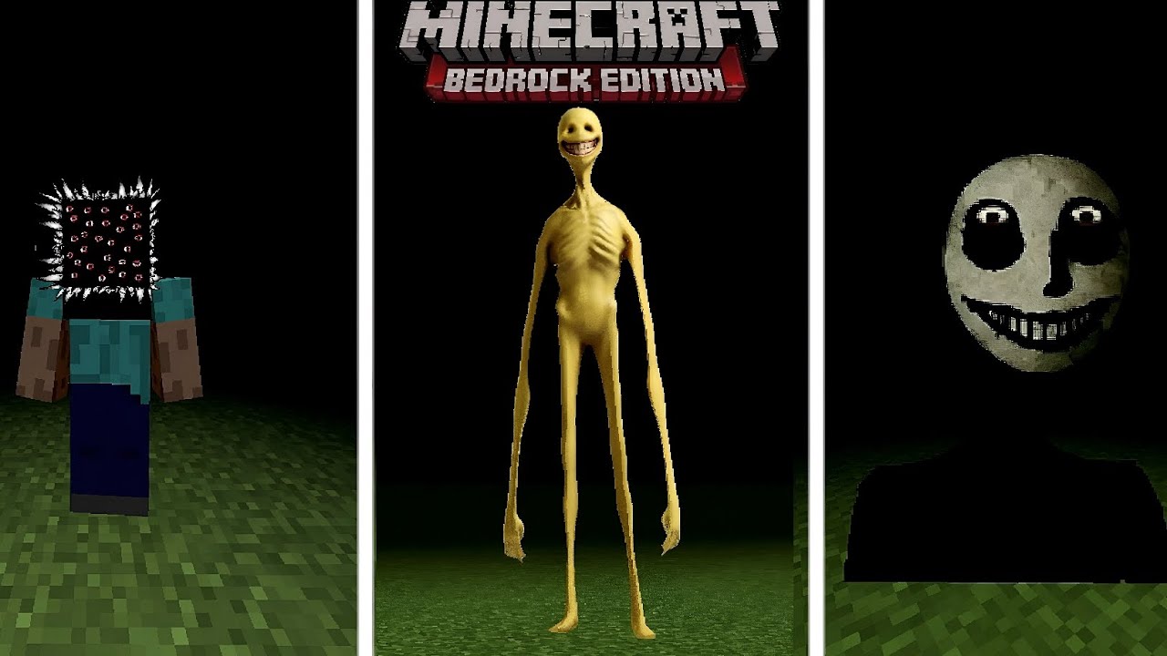 Top 4 horror mod for bedrock edition |horror addons for minecraft bedrock|