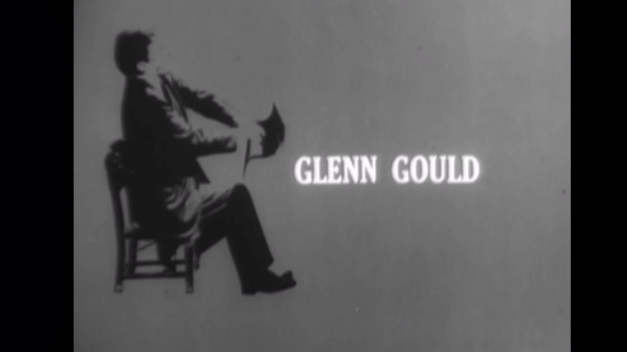 Glenn Gould practicing Bach Sinfonia 1 BWV 787 at home |*RARE*|