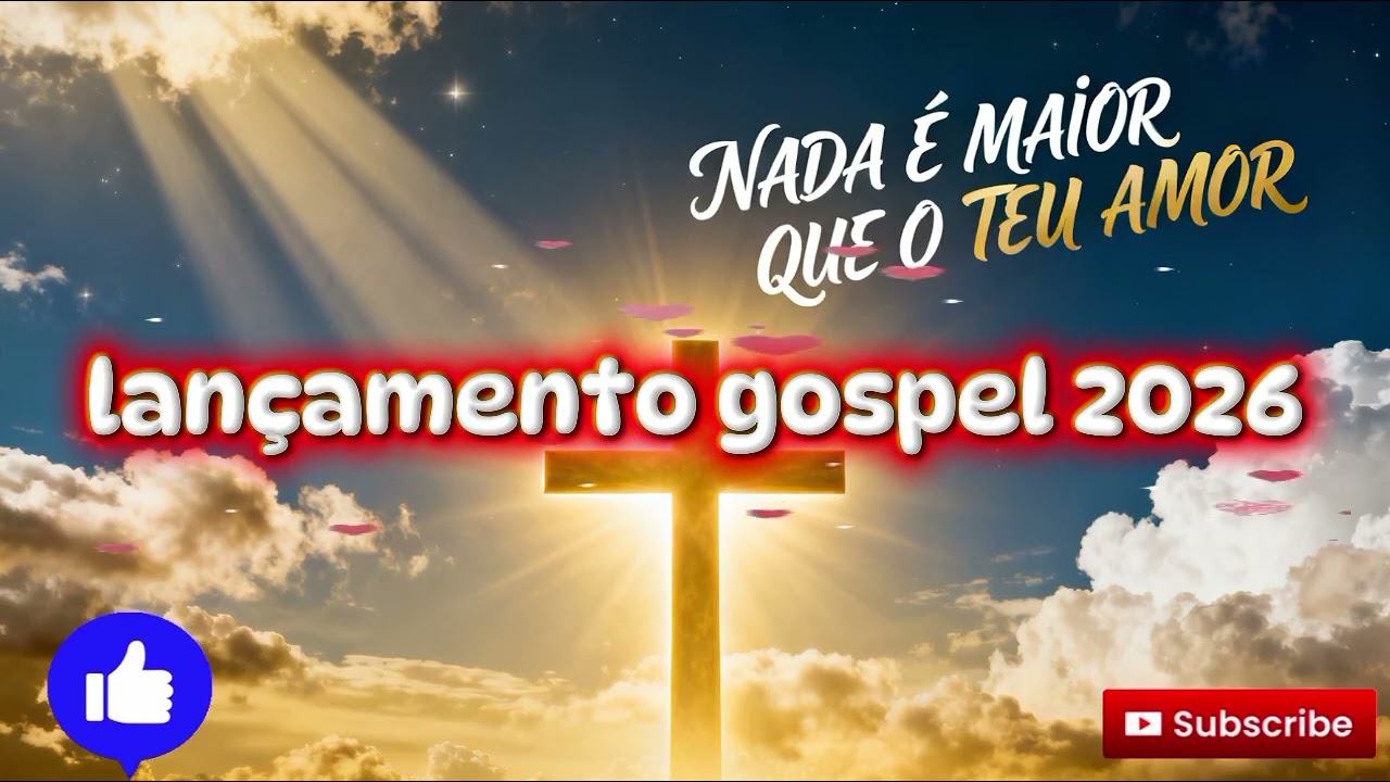 ✨ Nada é Maior Que o Teu Amor 🙏 Gospel Worship 2026 | Adoração Profunda♥️ inspirada em Aline Barros 