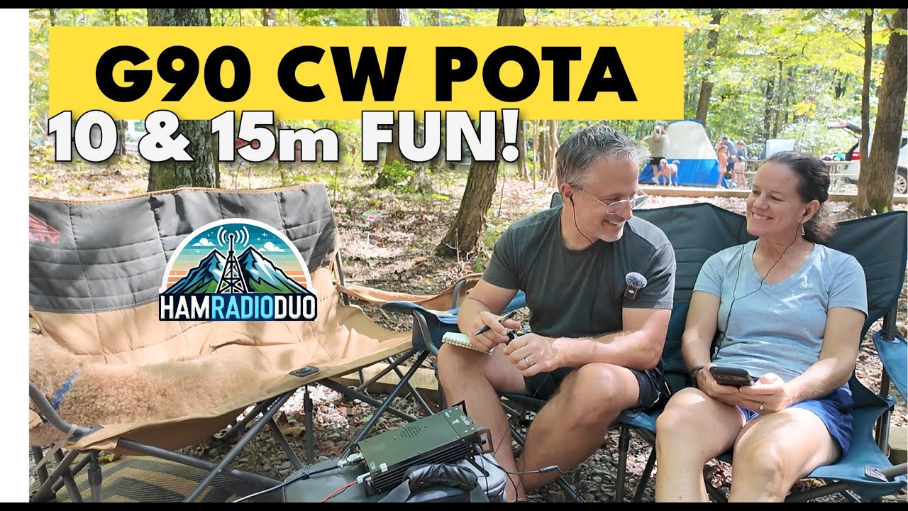 20 watt G90 POTA Activation 10 meters to Netherlands!!!