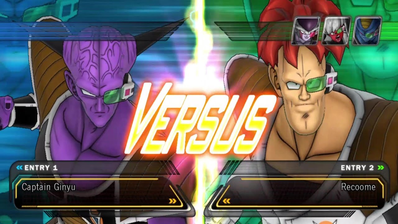 Dragon Ball Z: Ultimate Tenkaichi | Ginyu vs Recoome/Burter/Jeice/Frieza